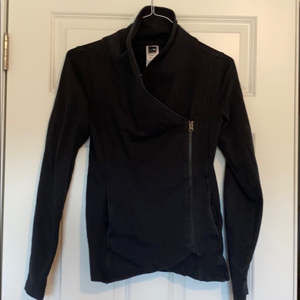 North Face structured zip up